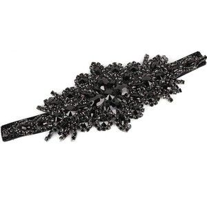 RHINESTONE Beaded 1920s Great Gatsby Vintage Bride Headpiece Flapper Headband